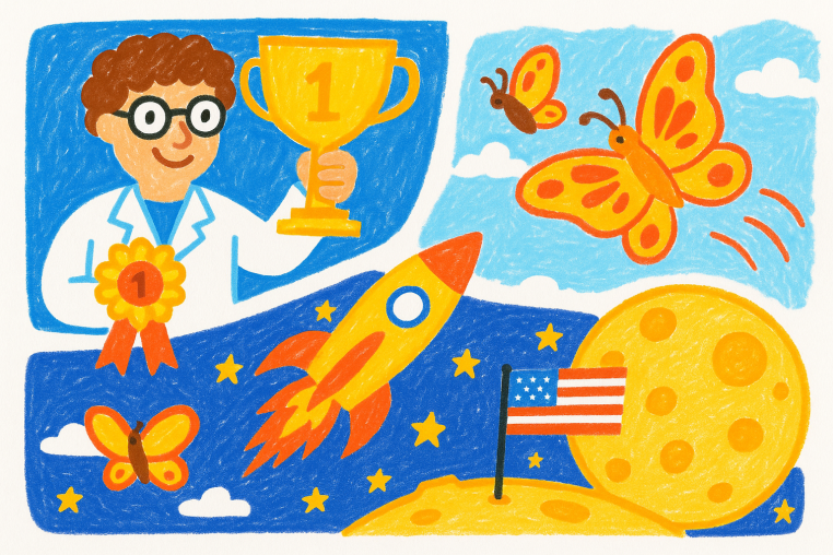 Premios científicos, mariposas viajeras y el regreso de la humanidad a la Luna en un viaje que empezó con un descubrimiento accidental.