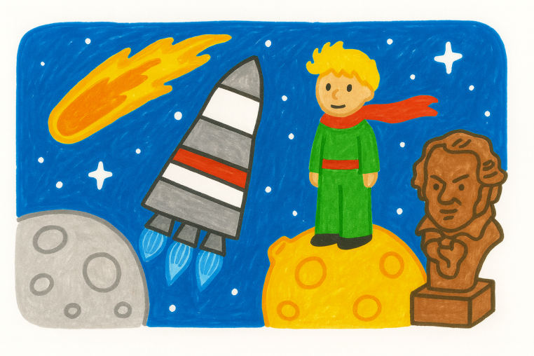 Viaje a la Luna en el Apolo 17, El Principito y ordenadores que aprenden a hacer cine.