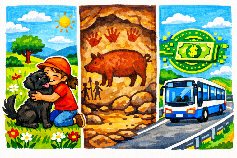 El rescate del perro Boro, el descubrimiento del arte más antiguo en Indonesia y el nuevo Abono Único para viajar por toda España. El rescate del perro Boro, el descubrimiento del arte más antiguo en Indonesia y el nuevo Abono Único para viajar por toda España.