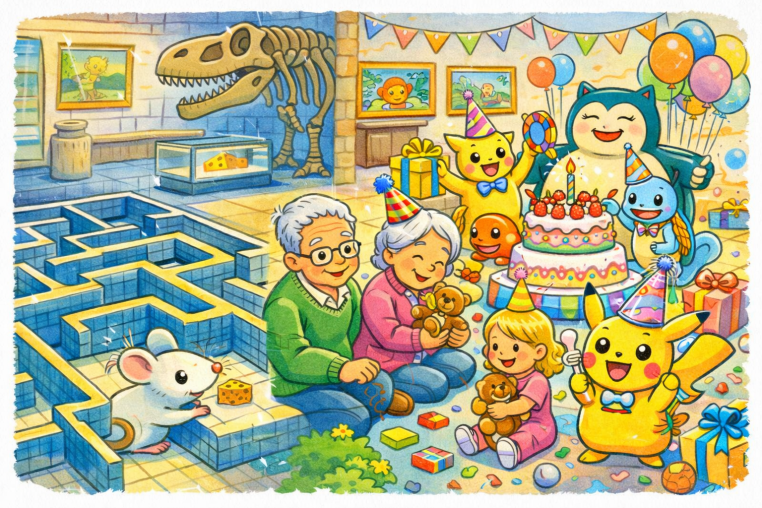 Museo de la Psicología, deporte para los abuelos y 30 aniversario de Pokemon. Museo de la Psicología, deporte para los abuelos y 30 aniversario de Pokemon.