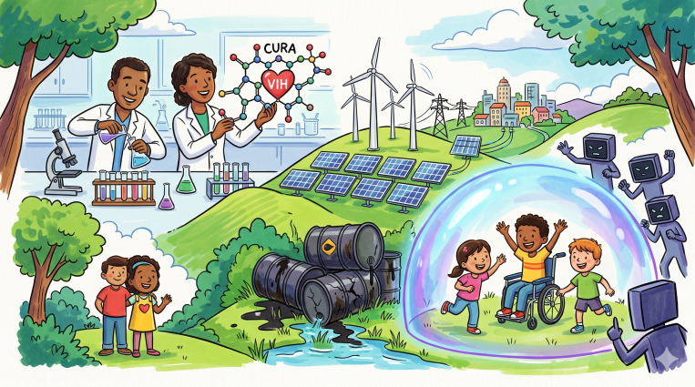 Avances médicos contra el VIH, el futuro de la energía verde y nuevas reglas para la seguridad digital.