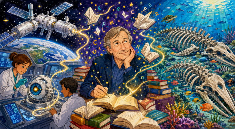 Retinas creadas en el espacio, un gran premio para Julian Barnes y el misterioso cementerio submarino de ballenas. Retinas creadas en el espacio, un gran premio para Julian Barnes y el misterioso cementerio submarino de ballenas.