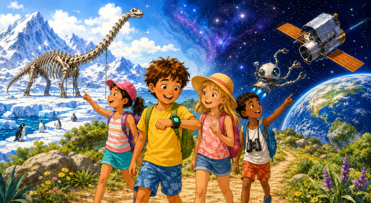Un dinosaurio olvidado durante 40 años, un telescopio espacial en apuros y paseos con premio en Reino Unido. Un dinosaurio olvidado durante 40 años, un telescopio espacial en apuros y paseos con premio en Reino Unido.