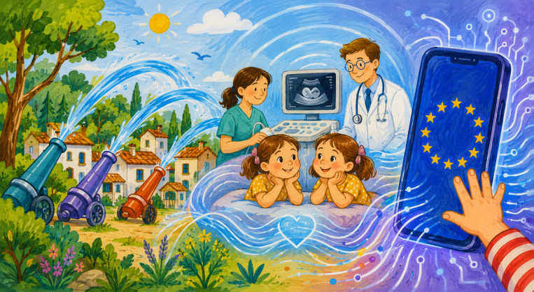 Medicina mediante ultrasonidos, cañones contra incendios y redes sociales más seguras para los jóvenes.